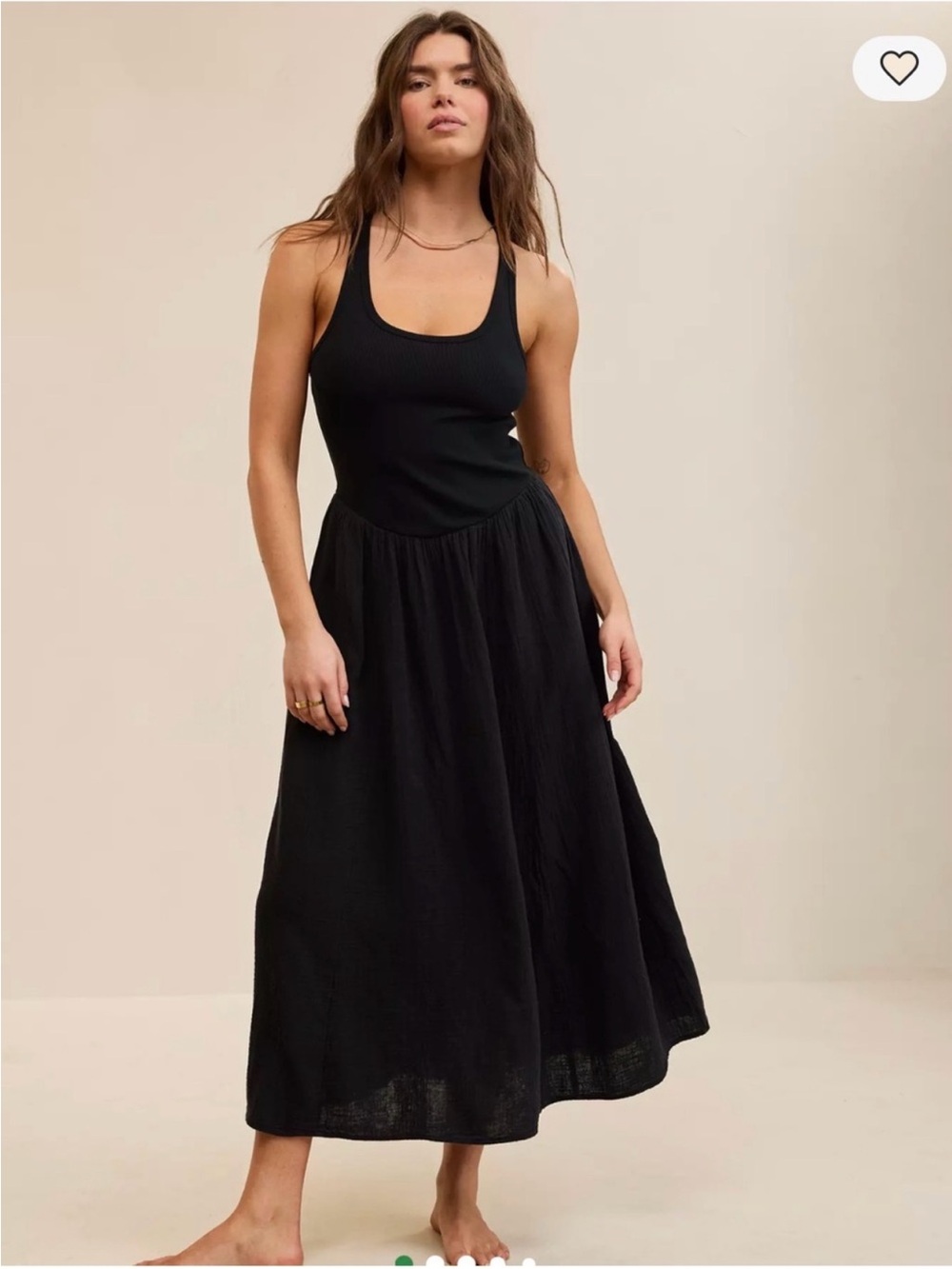 Aerie at the Barre cross back dress